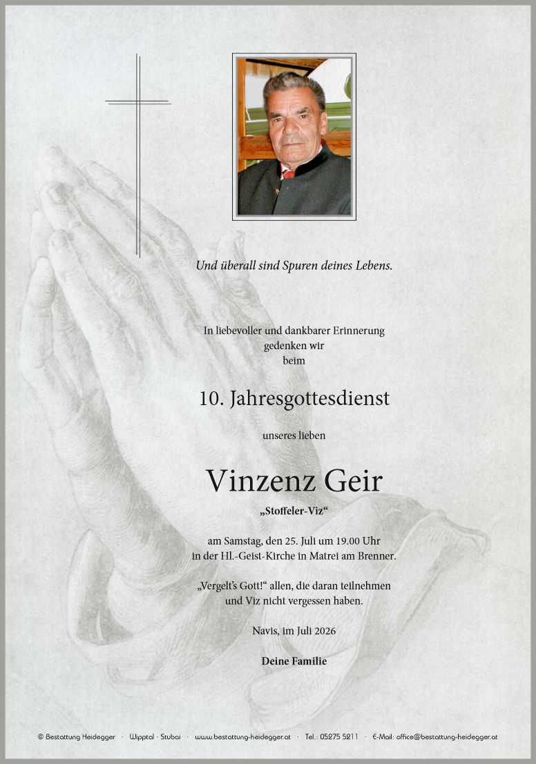 Vinzenz Geir
